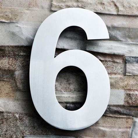 large house numbers metal 24 inches|12 inch adhesive numbers.